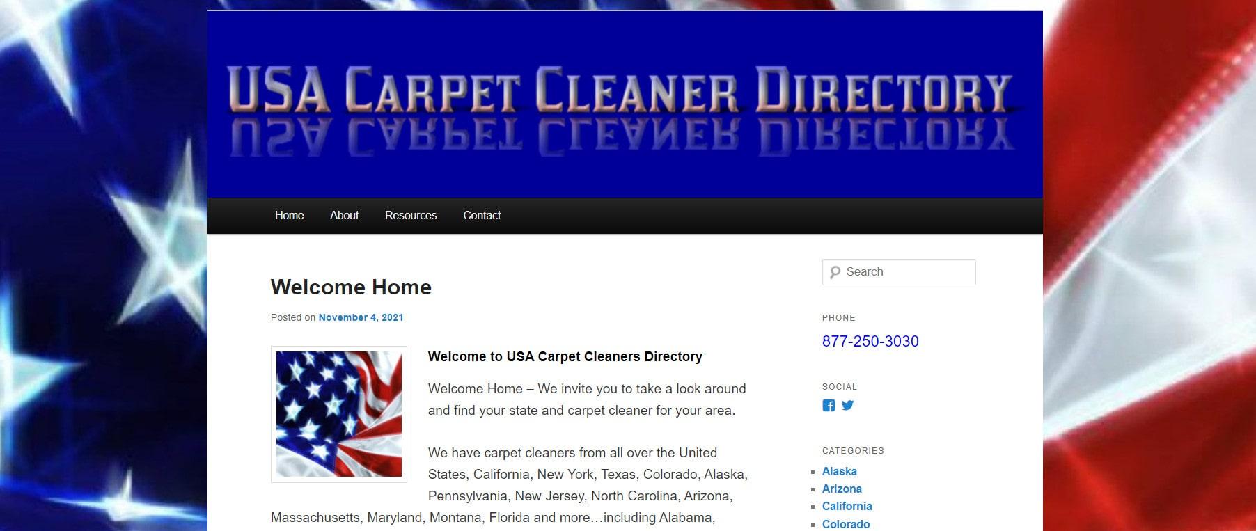 USA Carpet Cleaner Directory